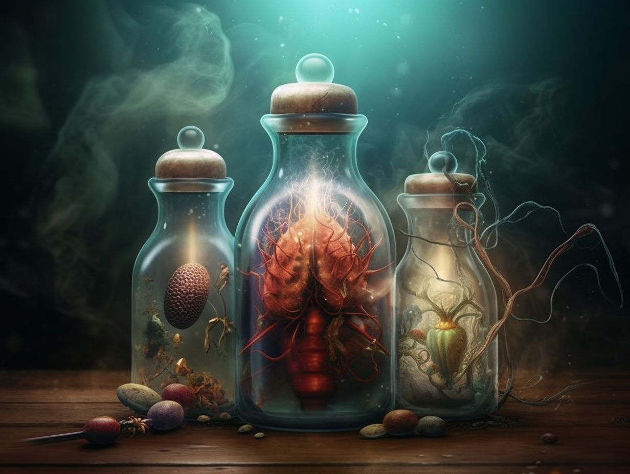 Certain infectious and parasitic diseases digital illustration