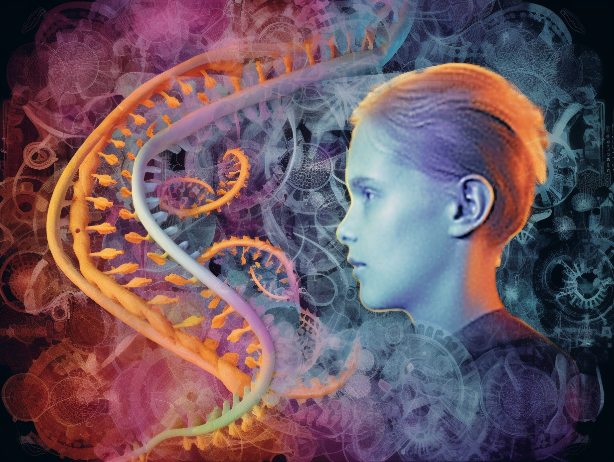 Congenital malformations, deformations and chromosomal abnormalities digital illustration