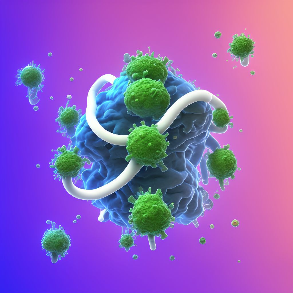 Infectious gastroenteritis and colitis, unspecified digital illustration