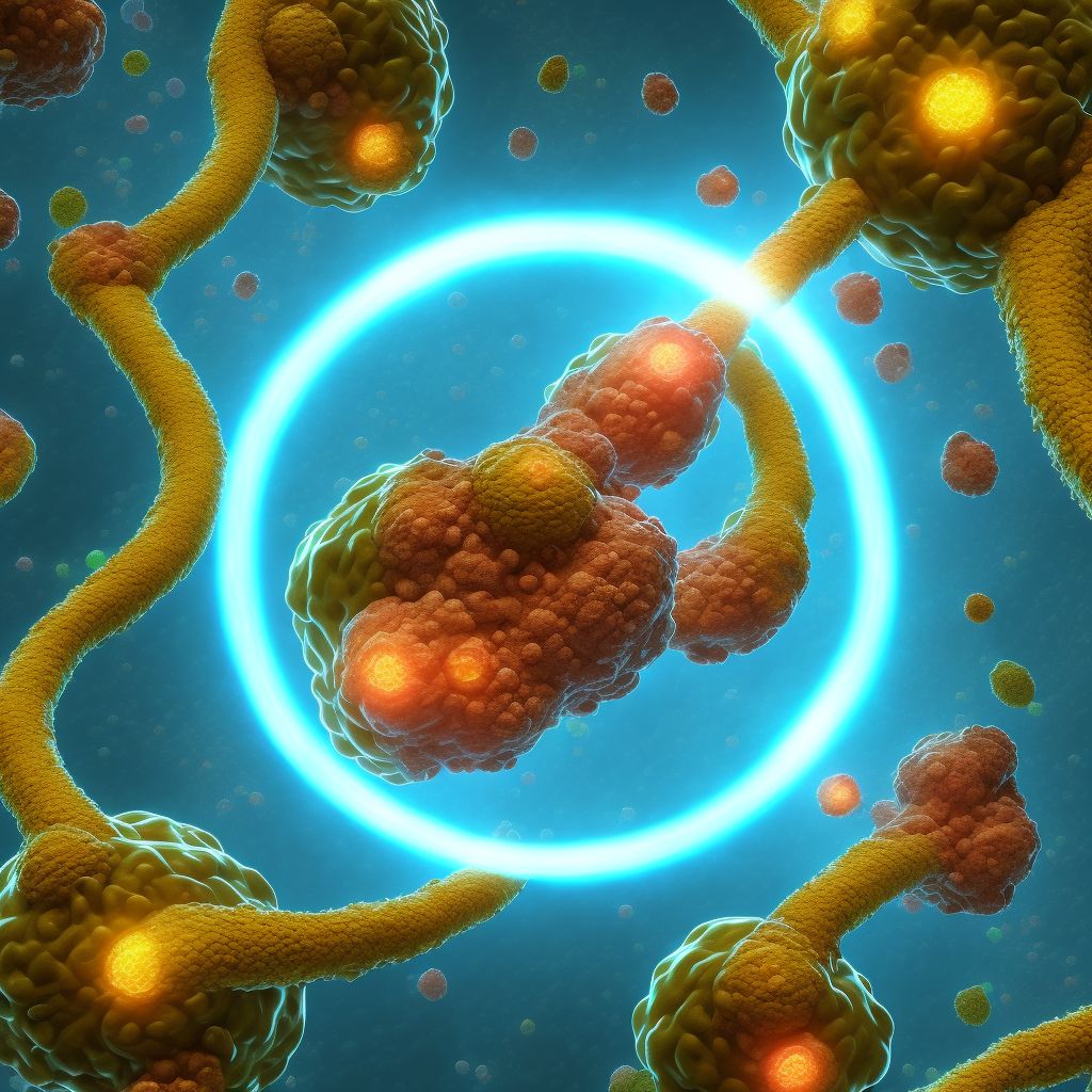 Benign lipomatous neoplasm of spermatic cord digital illustration