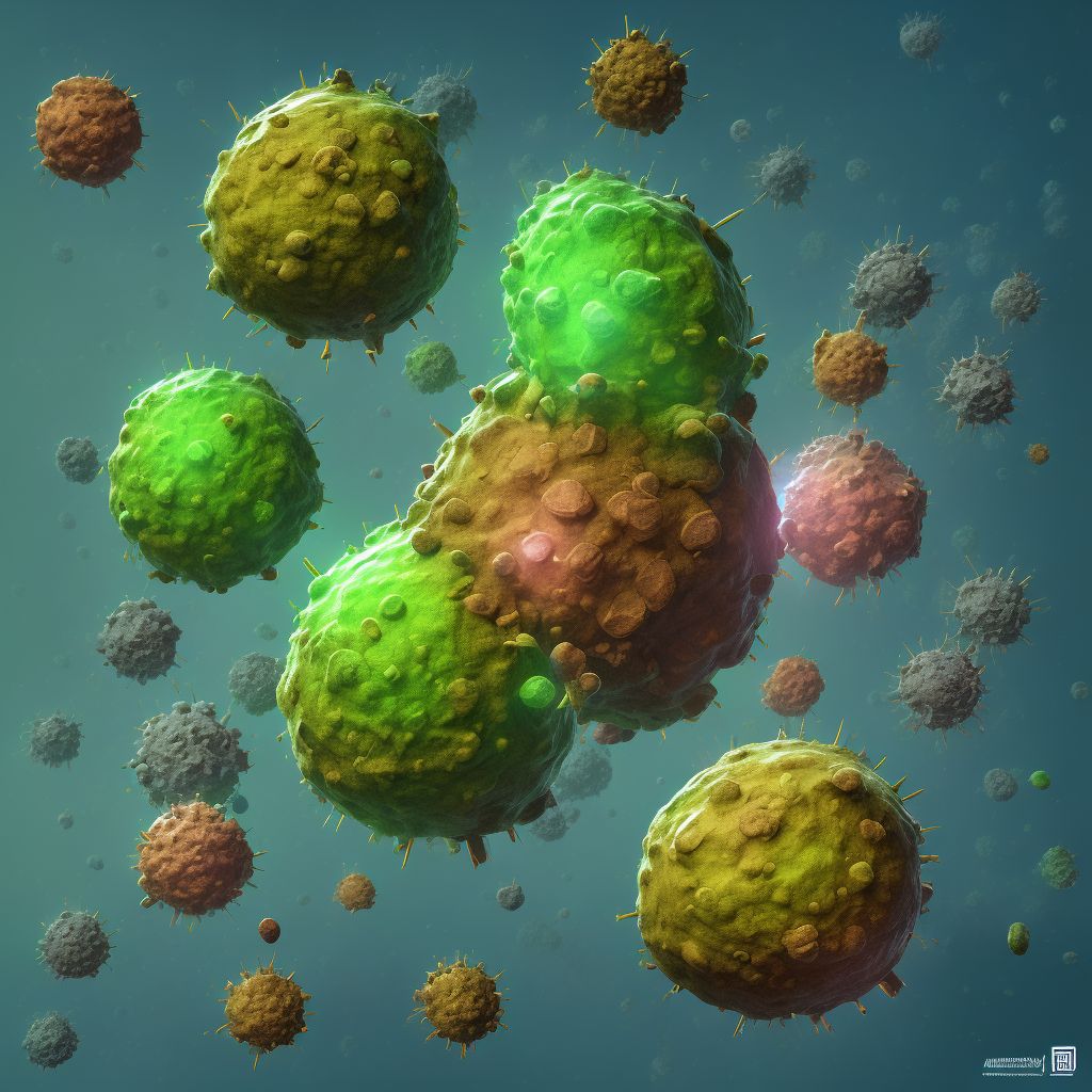 Mast cell neoplasms of uncertain behavior digital illustration