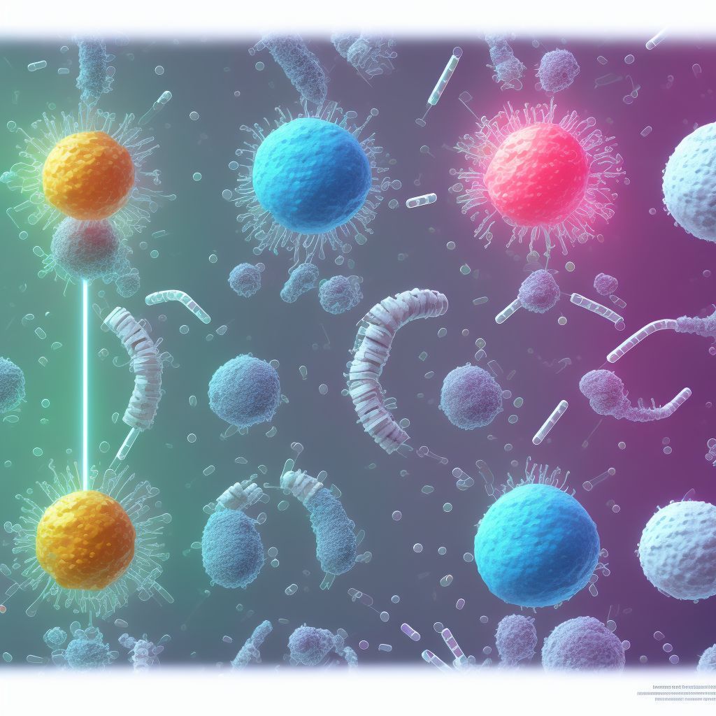 Type 2 diabetes mellitus without complications digital illustration