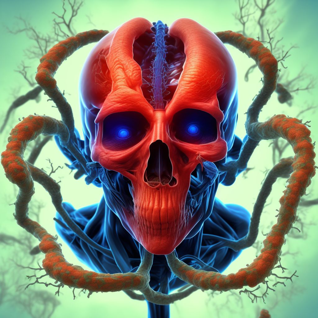 Vascular headache, not elsewhere classified digital illustration