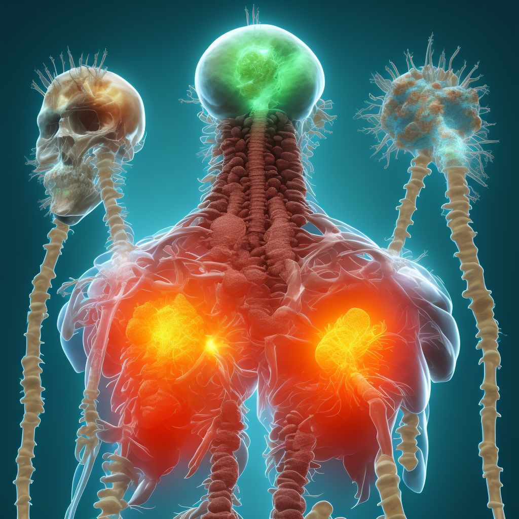 Chronic postrheumatic arthropathy [Jaccoud], other specified site digital illustration