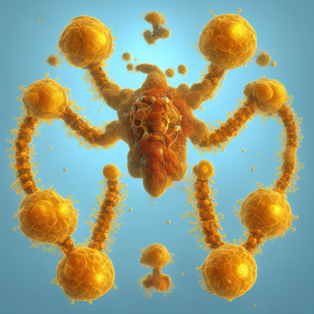 Palindromic rheumatism, other specified site digital illustration
