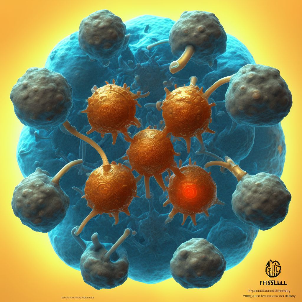 Fistula, other specified site digital illustration