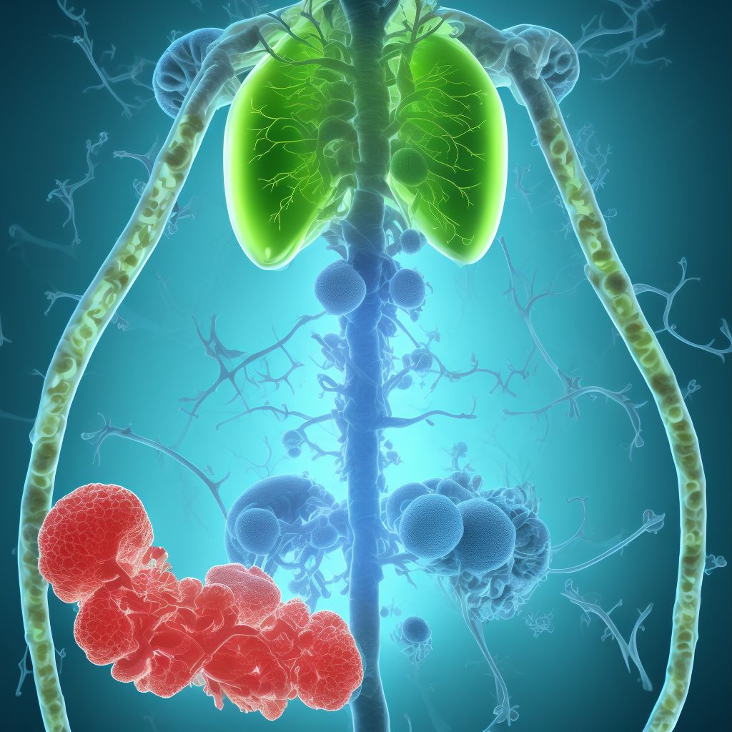 Unspecified kidney failure digital illustration