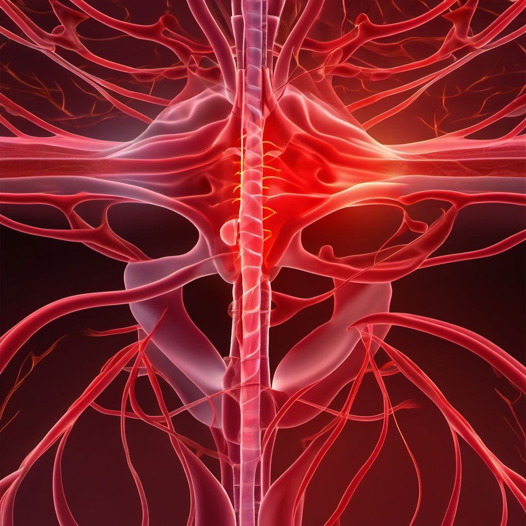 Injury of left internal carotid artery, intracranial portion, not elsewhere classified with loss of consciousness of any duration with death due to other cause prior to regaining consciousness digital illustration