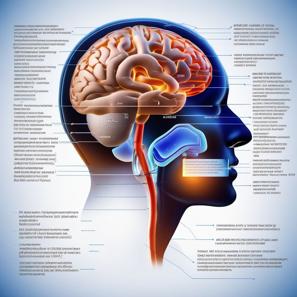 Other specified intracranial injury with loss of consciousness greater than 24 hours with return to pre-existing conscious level digital illustration