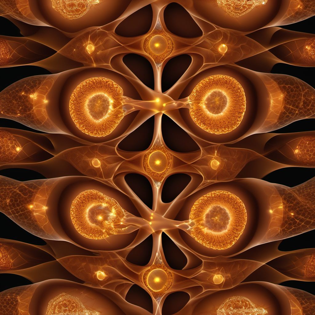 Brown-Sequard syndrome at C2 level of cervical spinal cord digital illustration