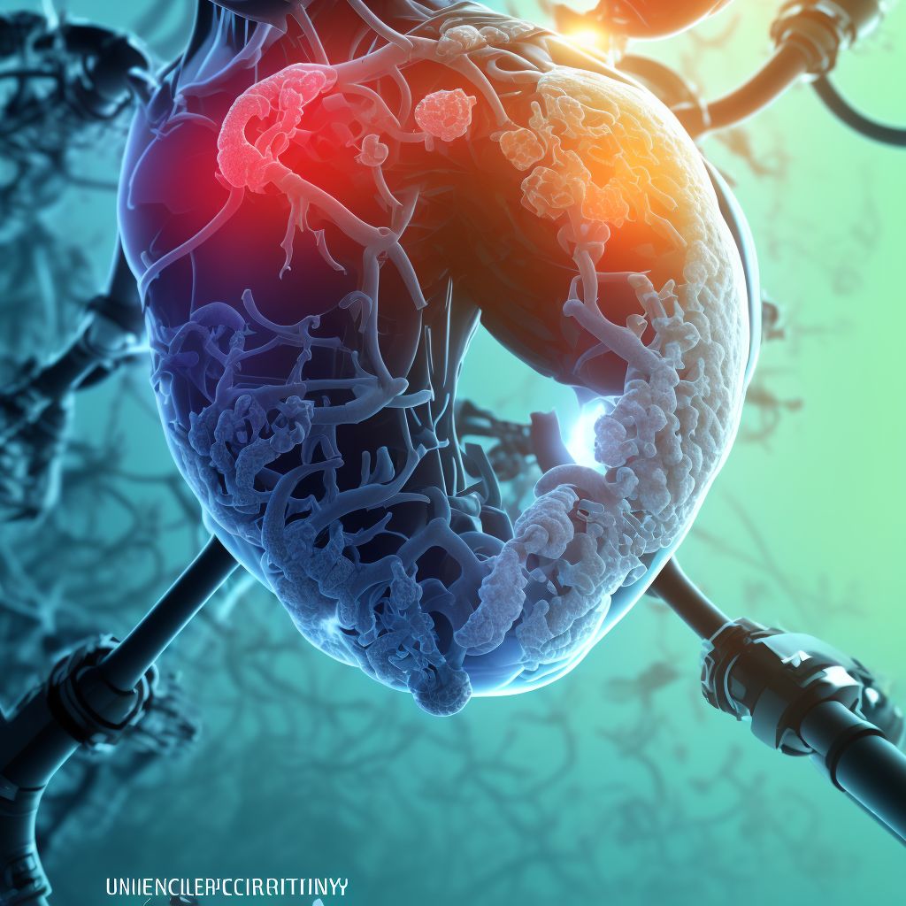 Unspecified acute lower respiratory infection digital illustration