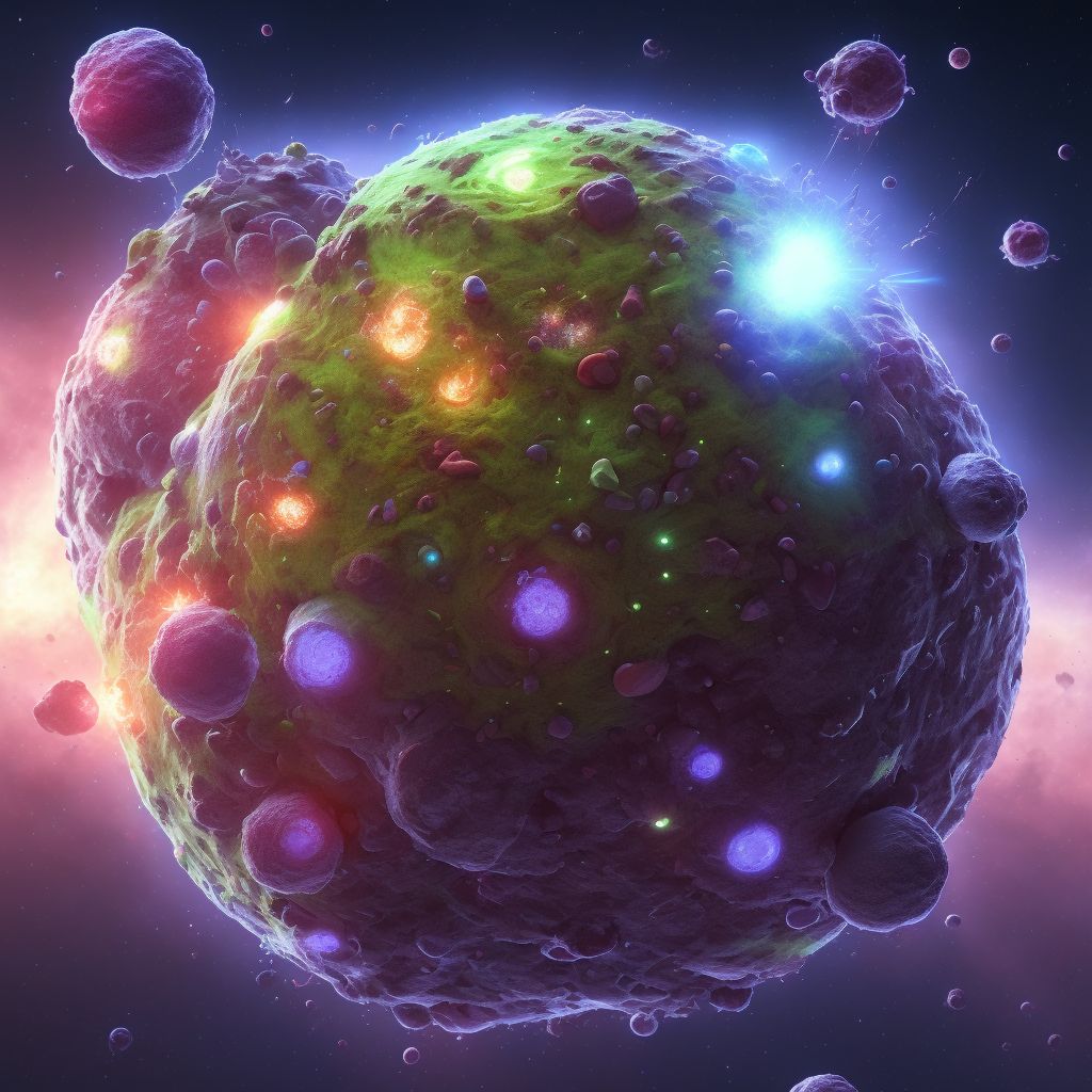 Astrovirus enteritis digital illustration