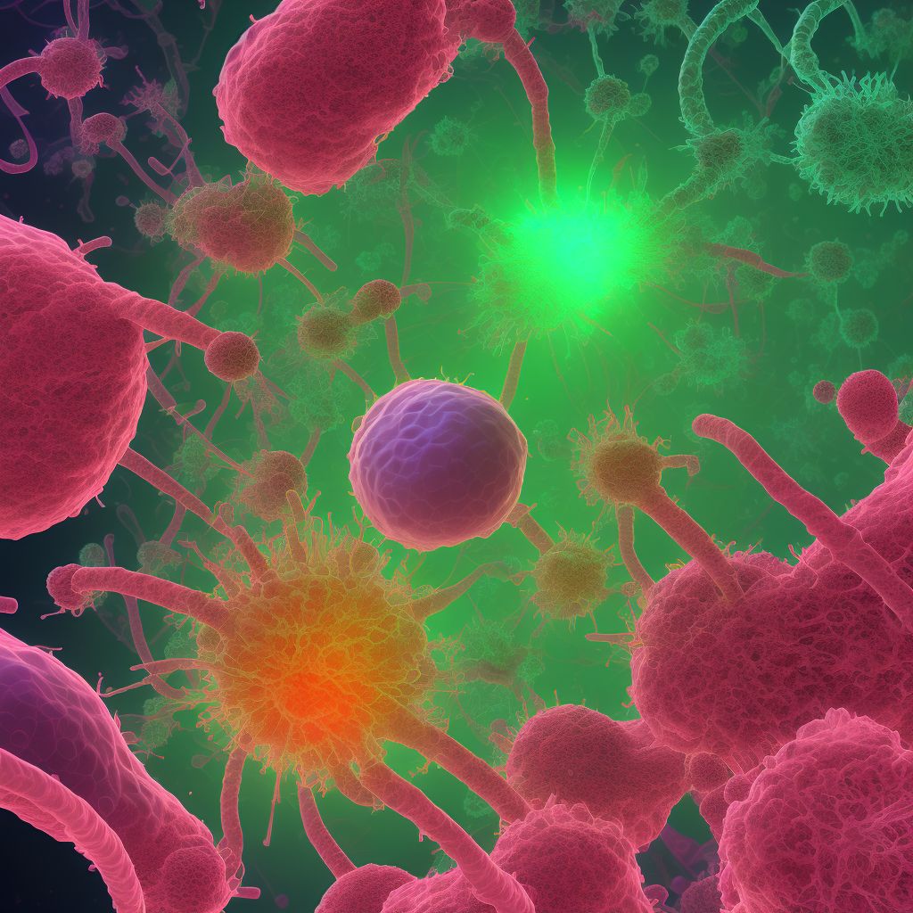 Gram-negative sepsis, unspecified digital illustration