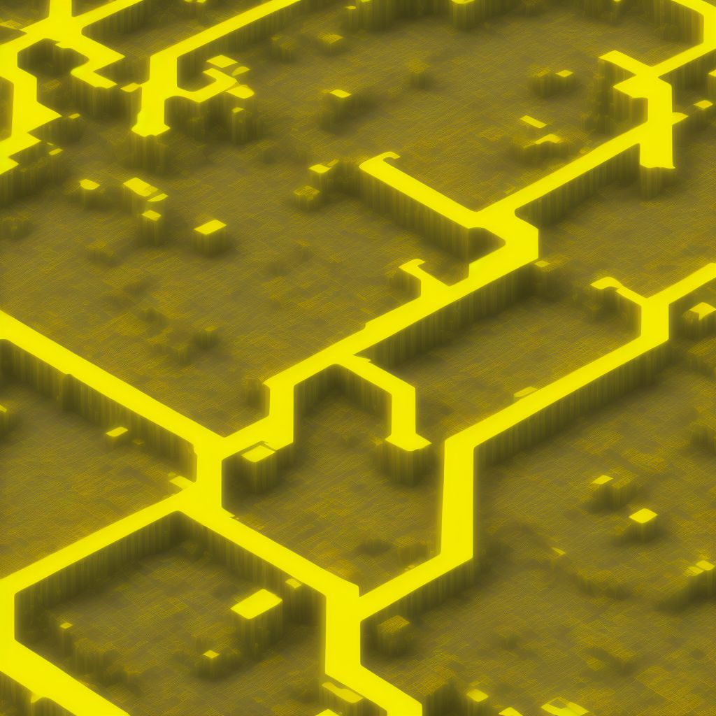 Urban yellow fever digital illustration