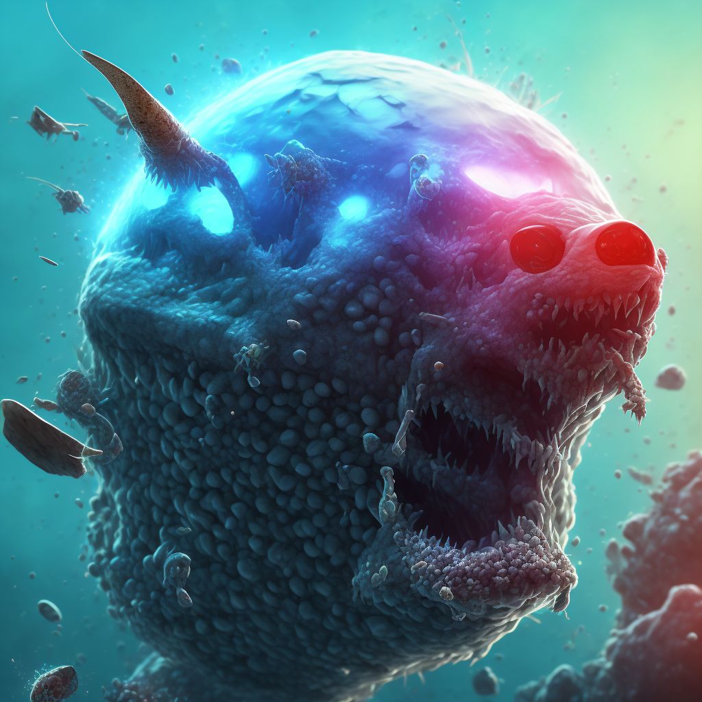 Sealpox digital illustration