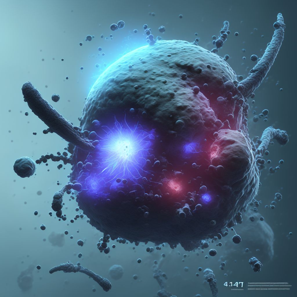 Hepatoblastoma digital illustration