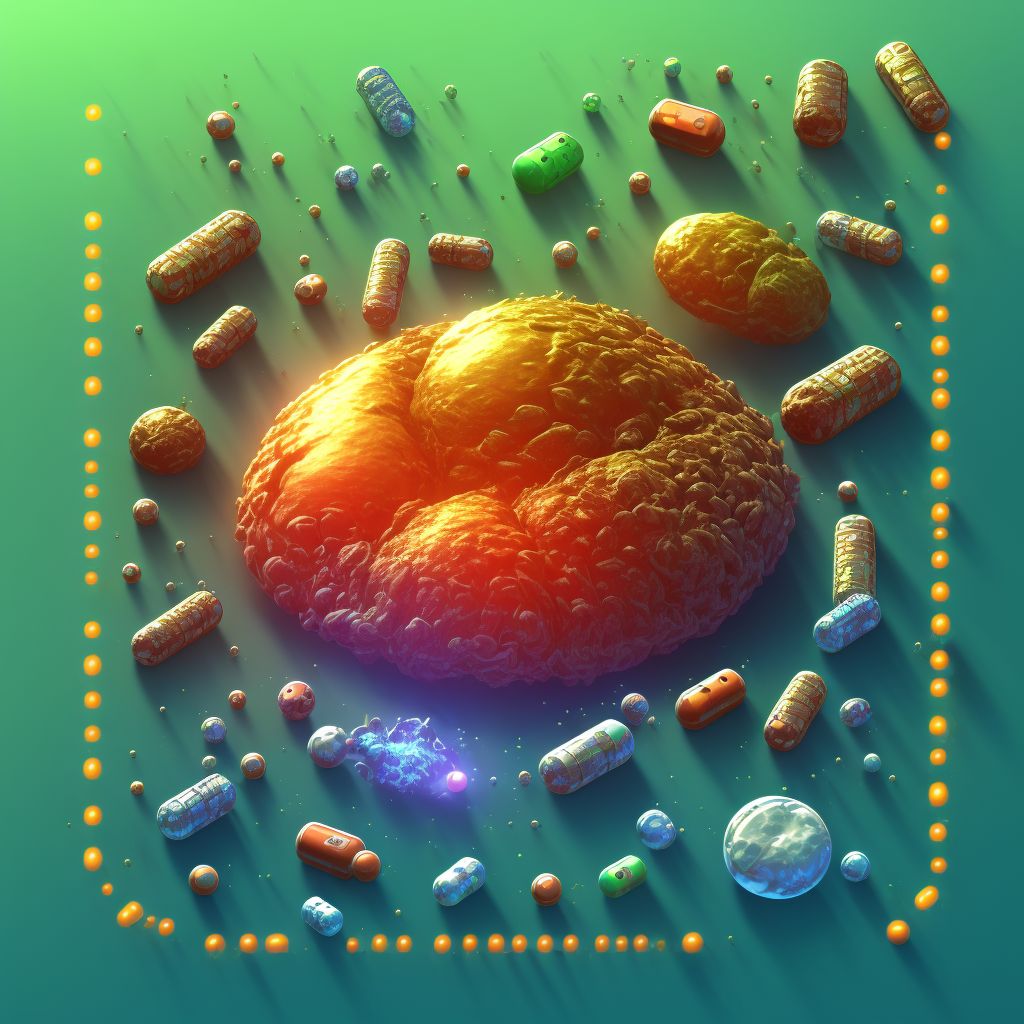 Drug-induced obesity digital illustration