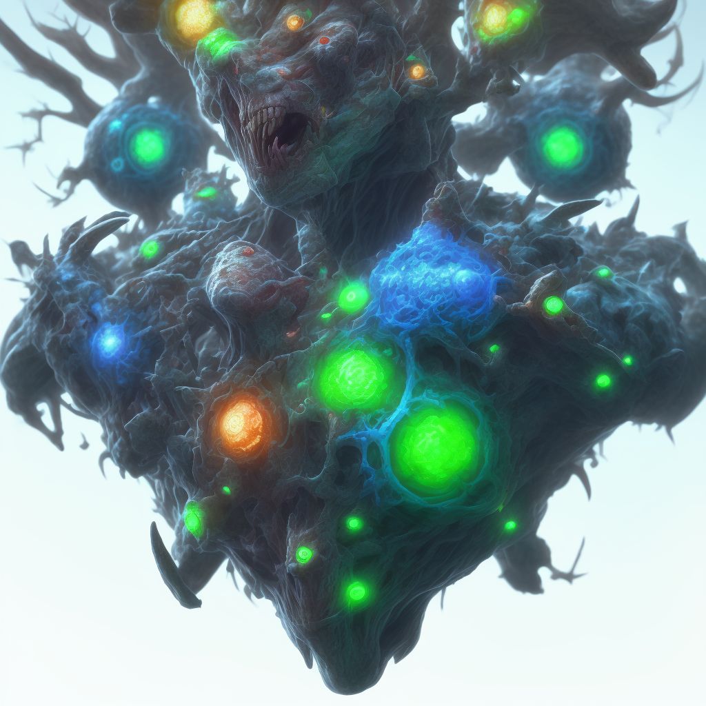 Friedreich ataxia digital illustration