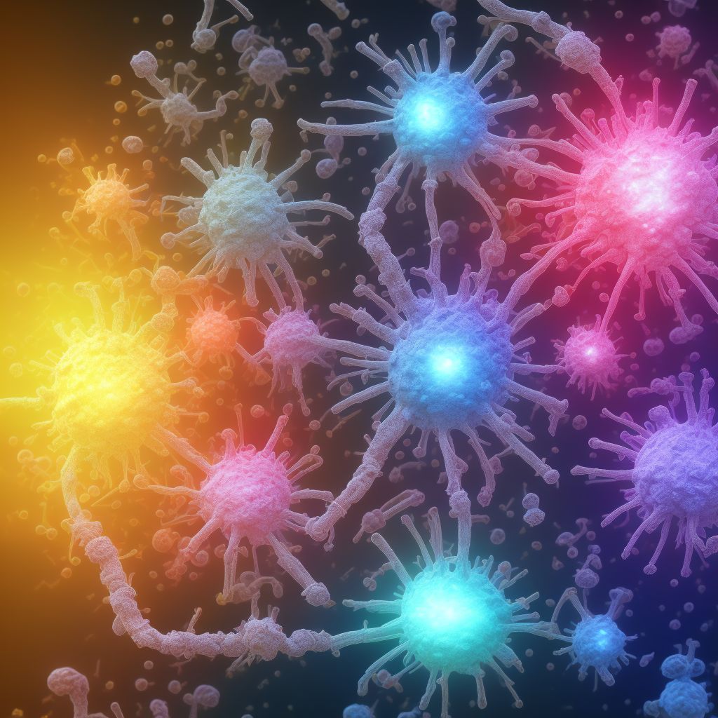 Human immunodeficiency virus, type 2 [HIV 2] as the cause of diseases classified elsewhere digital illustration
