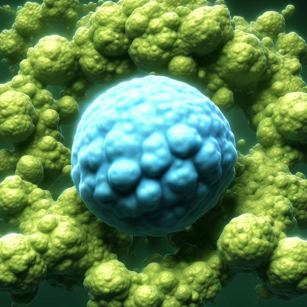 Herpesviral vulvovaginitis digital illustration