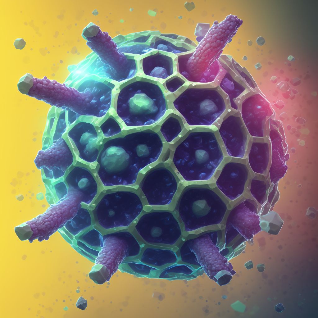 Acute hepatitis C without hepatic coma digital illustration