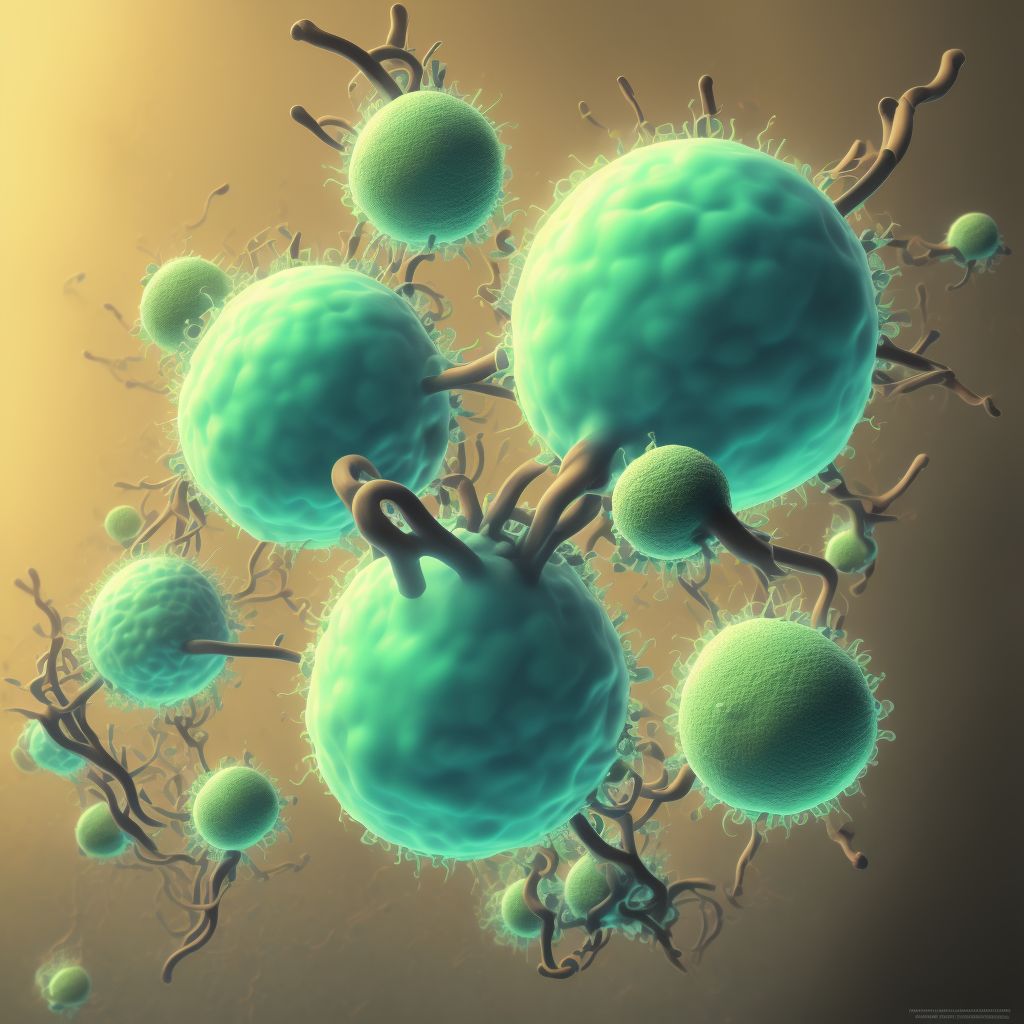Clonorchiasis digital illustration
