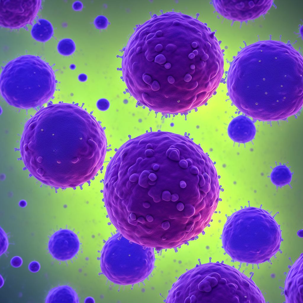 Other mature T/NK-cell lymphomas, extranodal and solid organ sites digital illustration