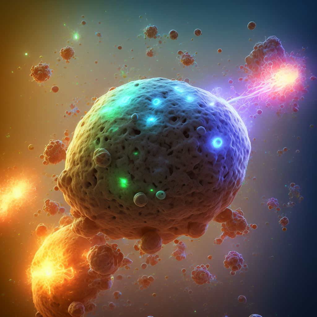 Activated Phosphoinositide 3-kinase Delta Syndrome [APDS] digital illustration