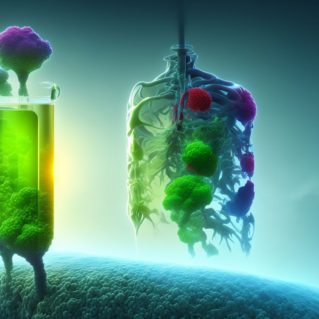 Deficiency of vitamin K digital illustration