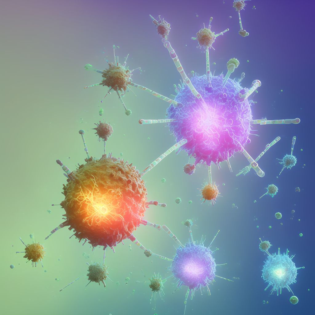 Niemann-Pick disease type A                                                                                                                                                                                                                                      digital illustration