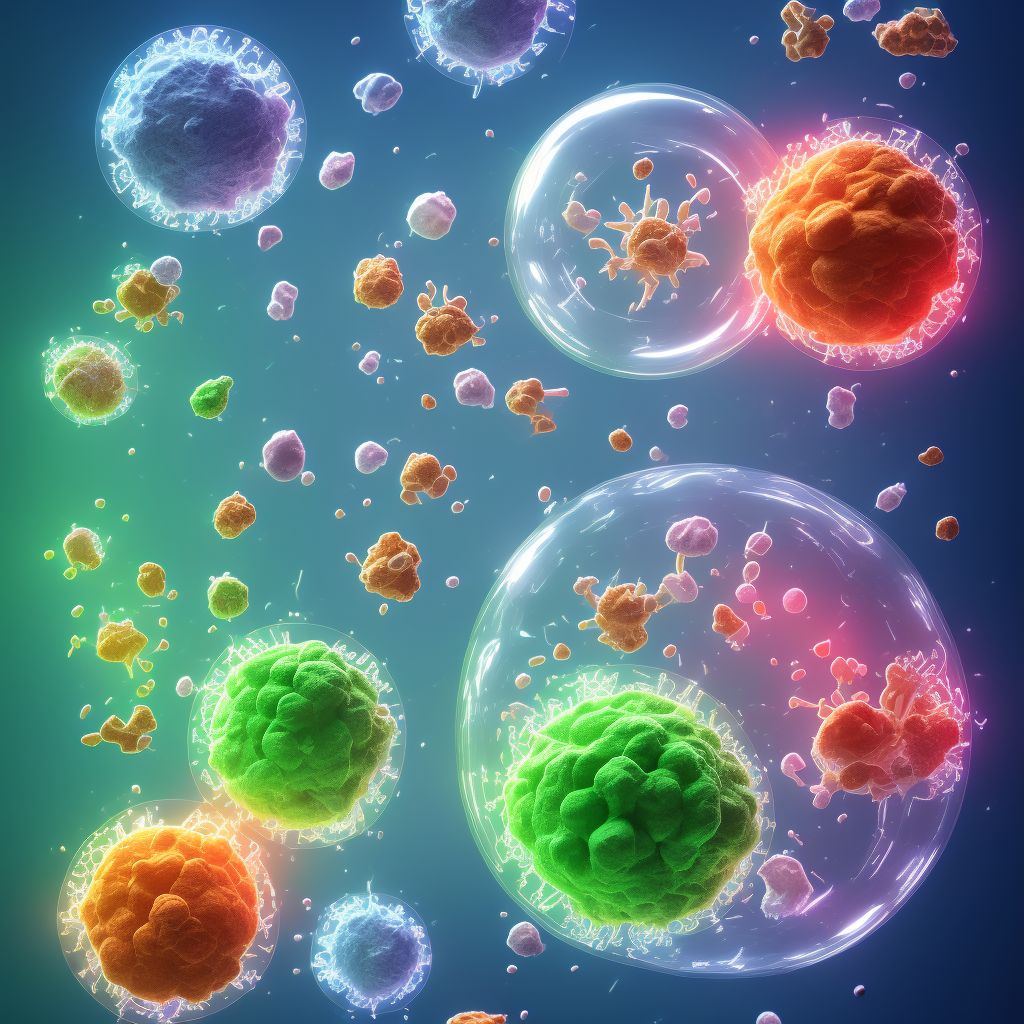 Disorder of purine and pyrimidine metabolism, unspecified digital illustration