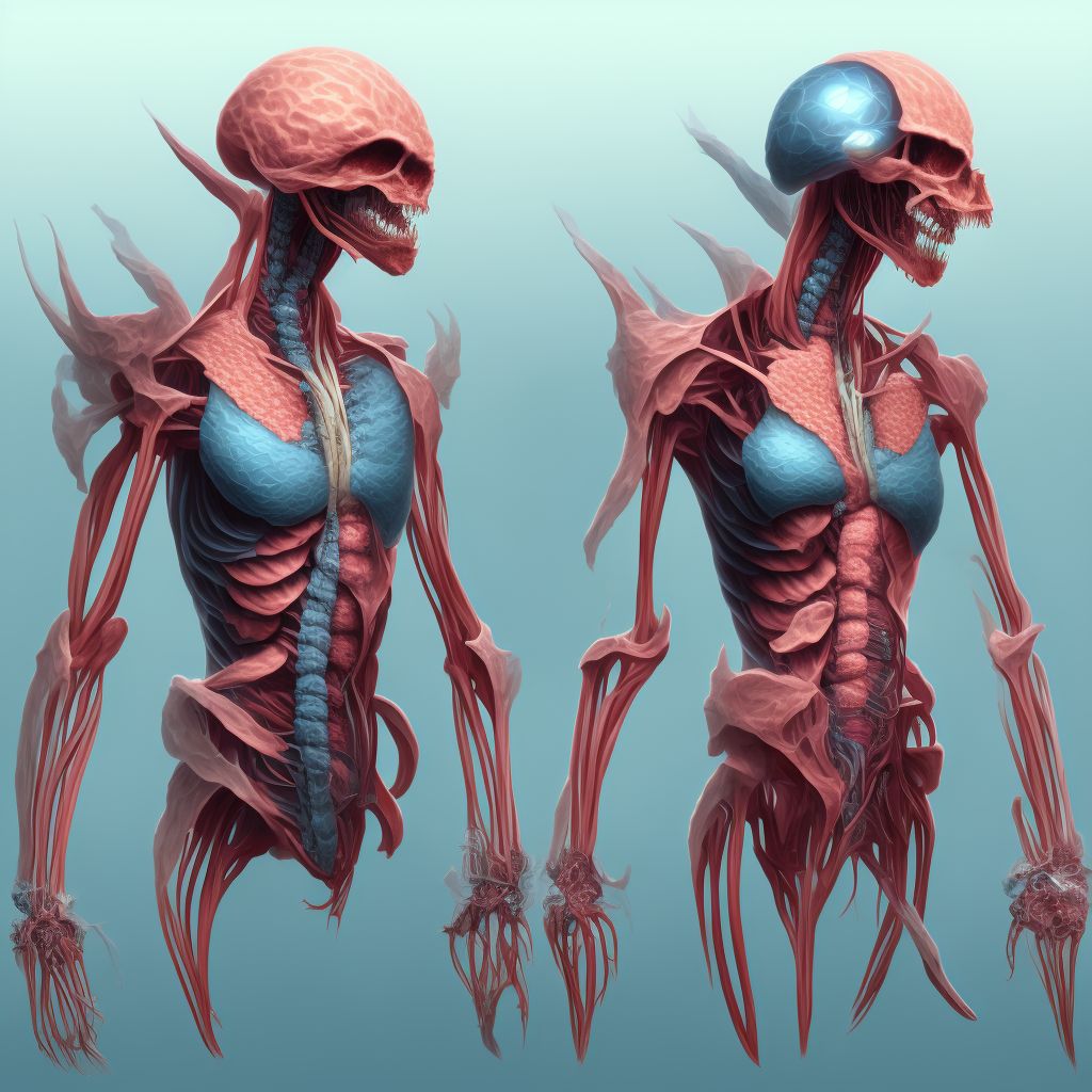 Anorexia nervosa, unspecified digital illustration