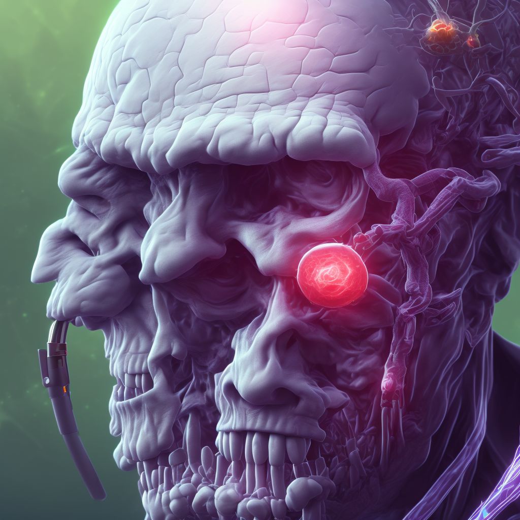 Other Alzheimer's disease digital illustration