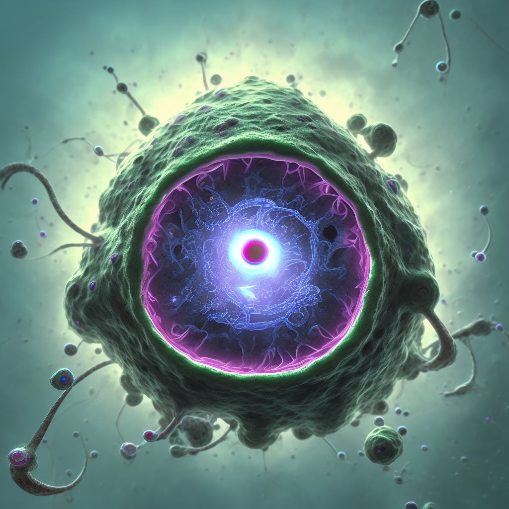Miotic pupillary cyst, bilateral digital illustration