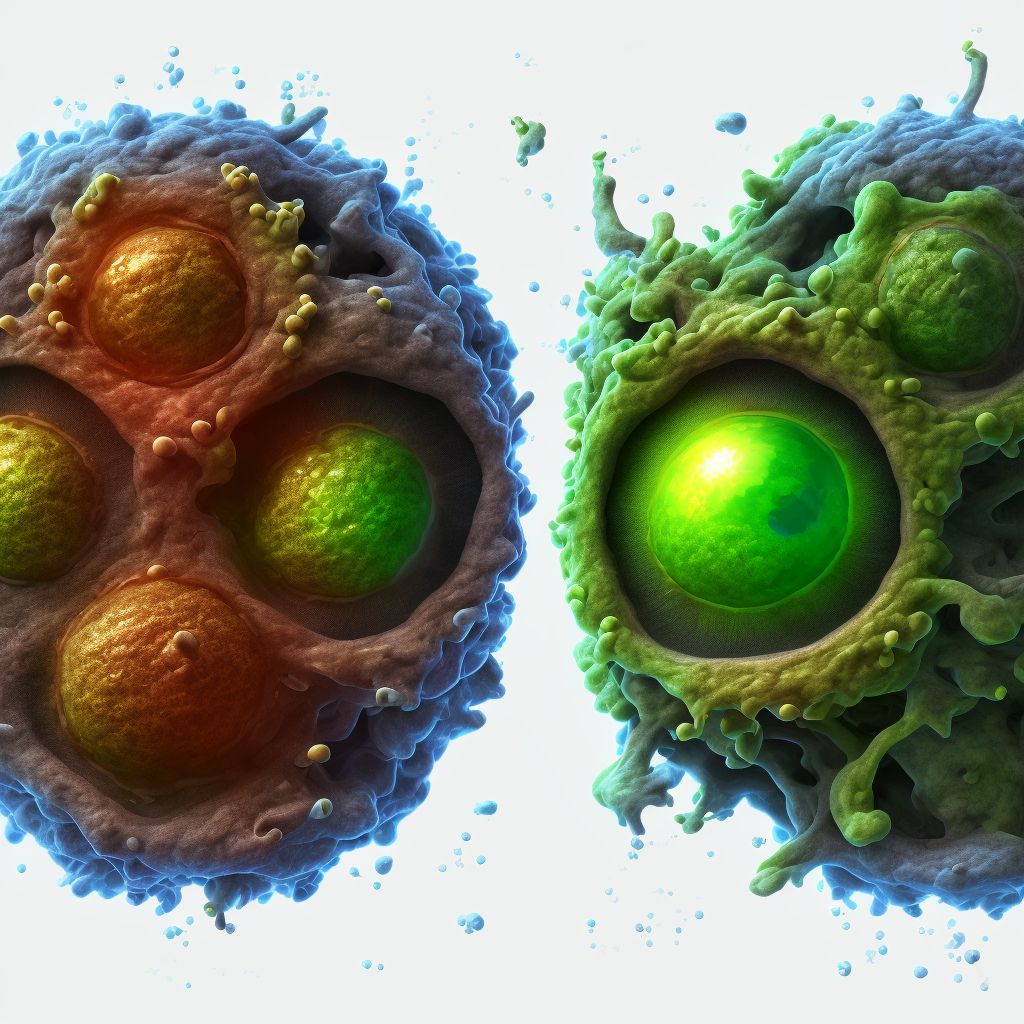 Age-related reticular degeneration of retina, unspecified eye digital illustration