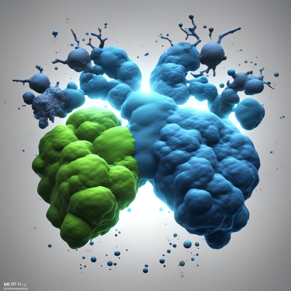 Ventricular flutter digital illustration