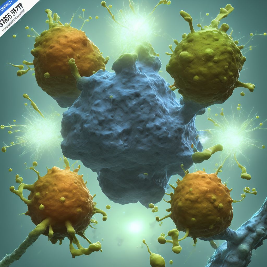 Fistula of bile duct digital illustration