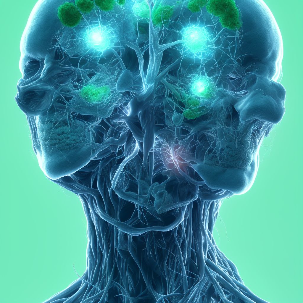 Follicular disorder, unspecified digital illustration