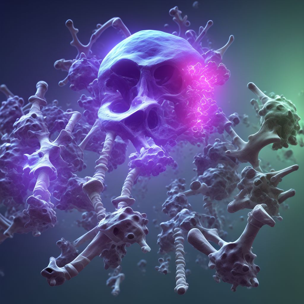 Other disorders of bone development and growth, multiple sites digital illustration