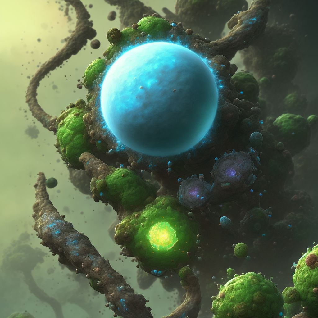 Isolated proteinuria with focal and segmental glomerular lesions digital illustration