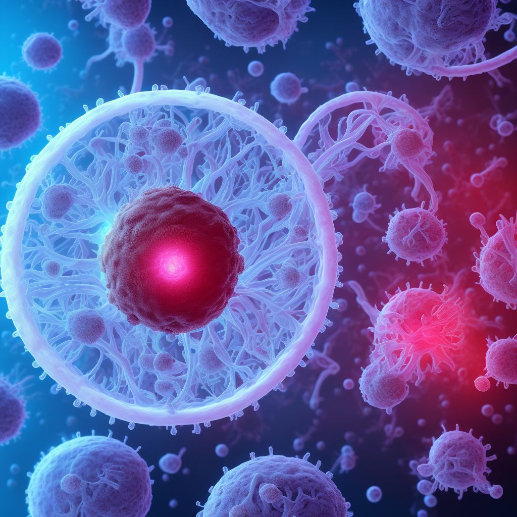 Chorioamnionitis, unspecified trimester, not applicable or unspecified digital illustration