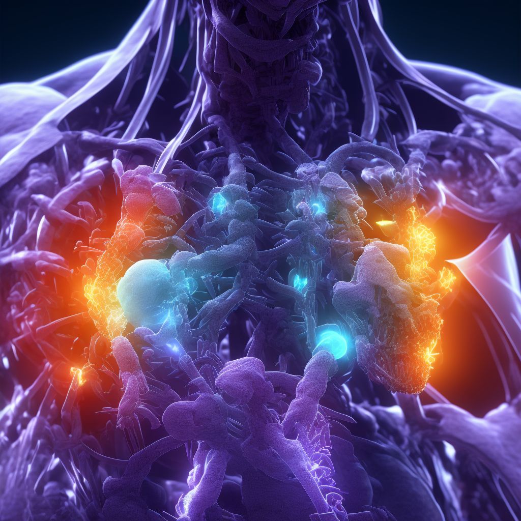 Abrasion of lower back and pelvis, initial encounter digital illustration