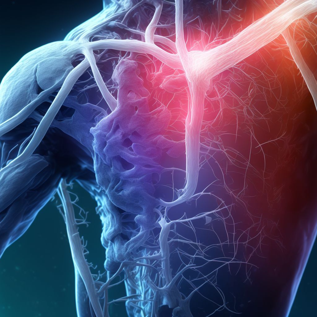 Other specified injury of ulnar artery at forearm level, unspecified arm, initial encounter digital illustration