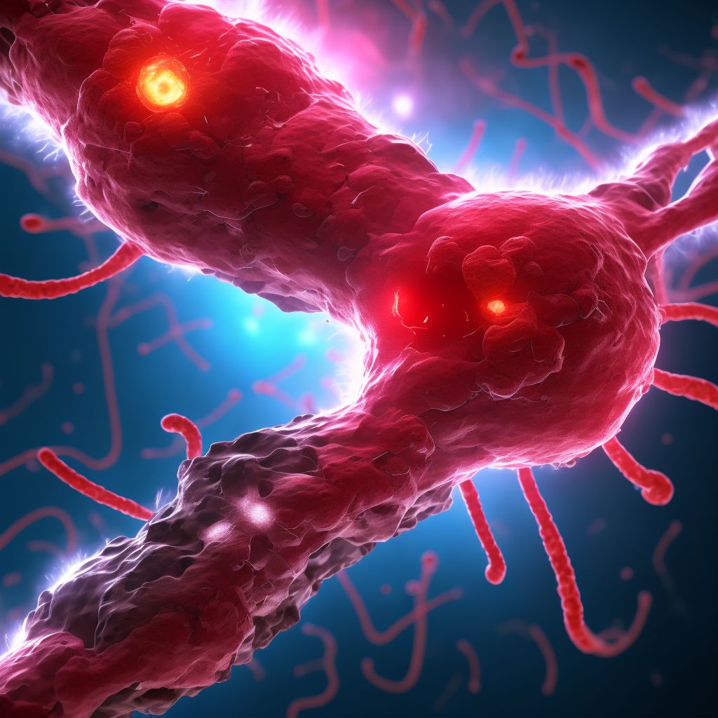 Unspecified injury of unspecified blood vessel at forearm level, unspecified arm, initial encounter digital illustration