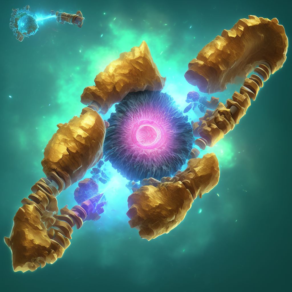 Nondisplaced spiral fracture of shaft of left tibia, sequela digital illustration