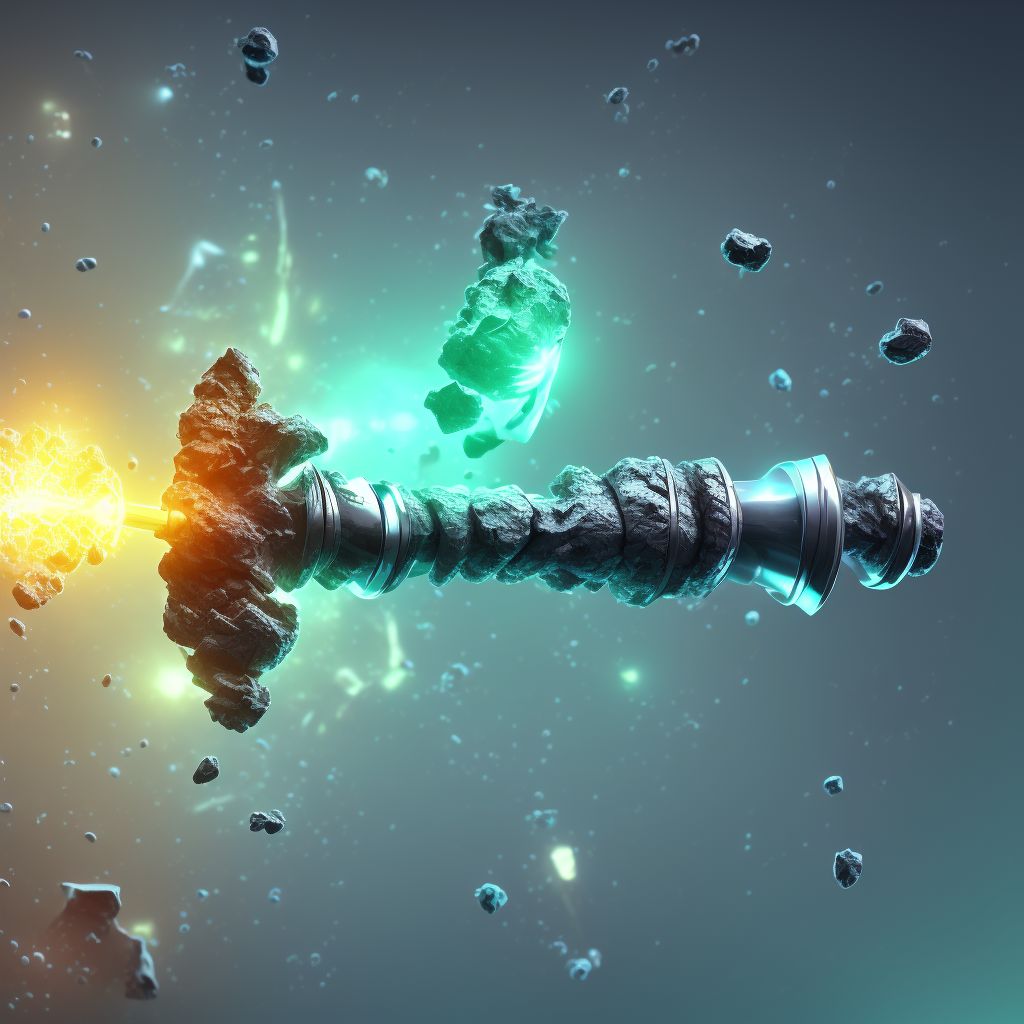 Other fracture of shaft of unspecified tibia, subsequent encounter for closed fracture with routine healing digital illustration