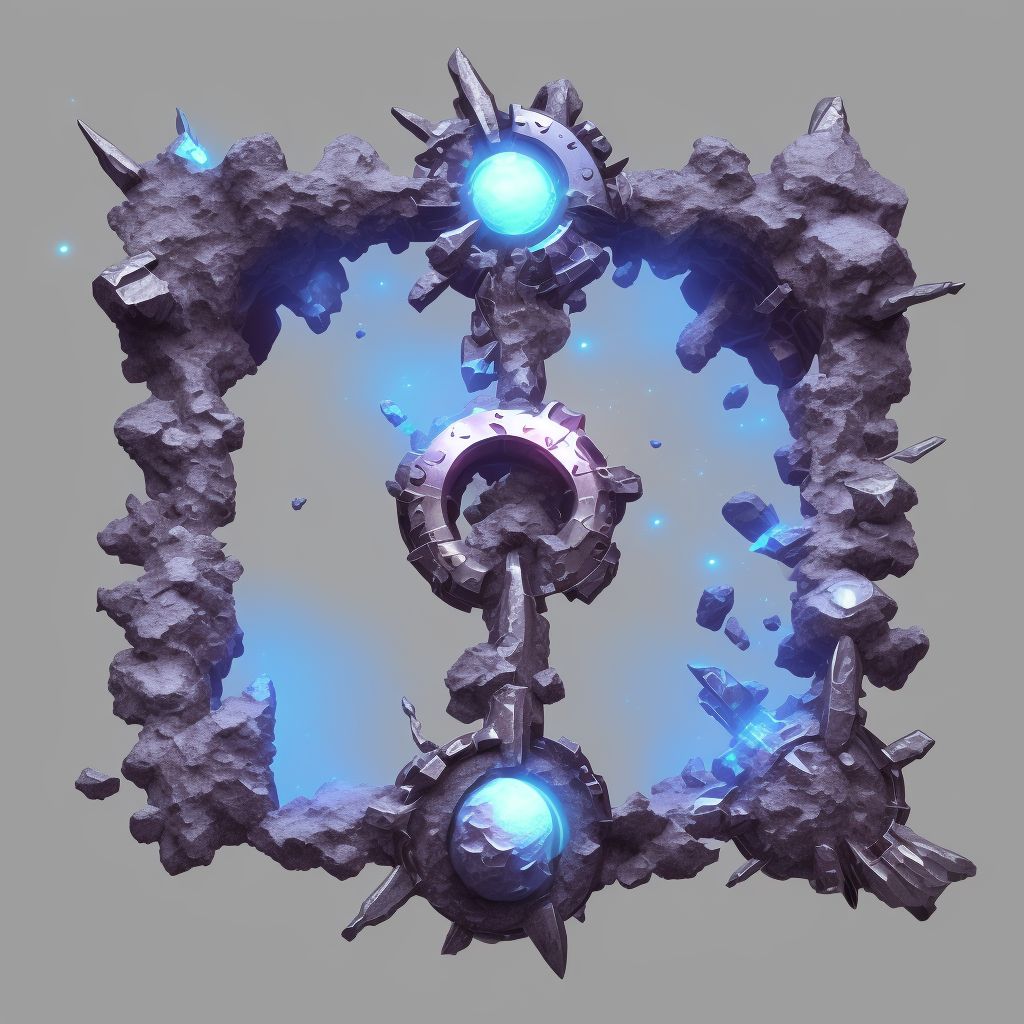 Unspecified fracture of shaft of unspecified fibula, subsequent encounter for open fracture type IIIA, IIIB, or IIIC with malunion digital illustration