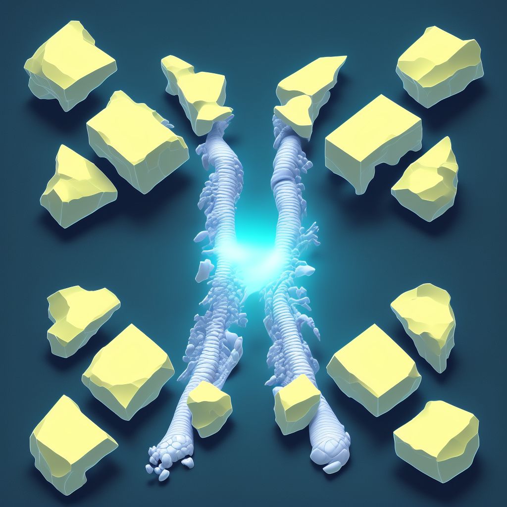 Nondisplaced fracture of cuboid bone of unspecified foot, initial encounter for closed fracture digital illustration