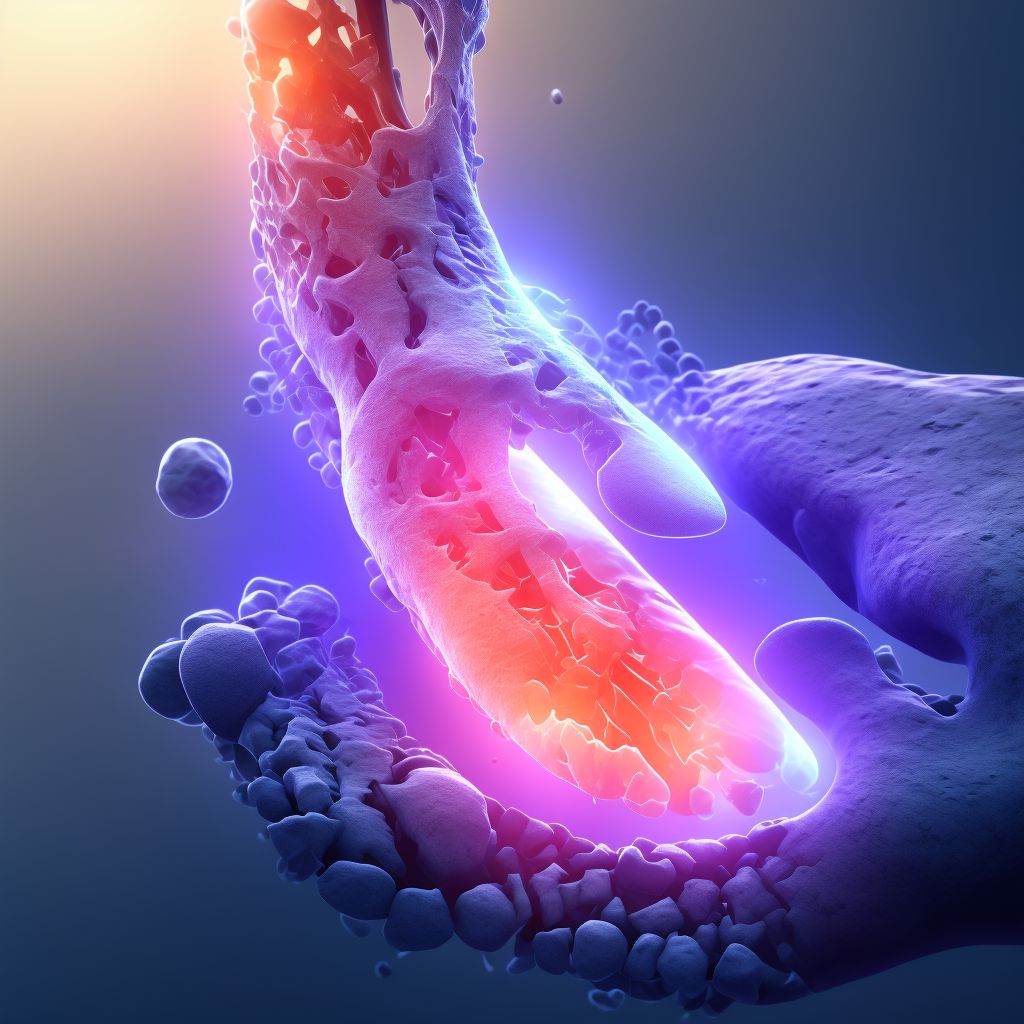 Nondisplaced fracture of navicular [scaphoid] of left foot, initial encounter for closed fracture digital illustration