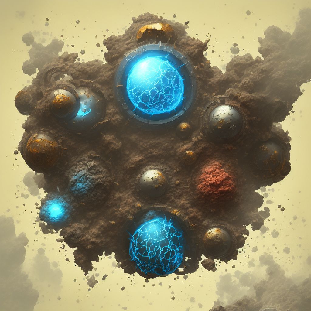 Corrosion of second degree of abdominal wall, initial encounter digital illustration